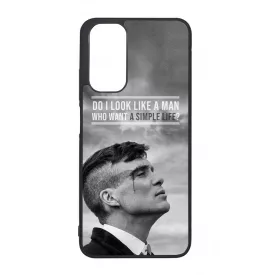 Tommy Shelby simple life idezet peaky blinders Xiaomi Redmi Note 11 tok