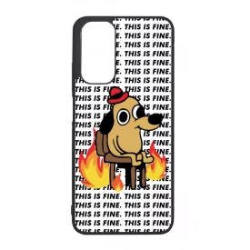 This is fine DOG kutyas meme Xiaomi Redmi Note 11 tok