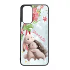 Nyuszi és Süni - Téli mintás Xiaomi Redmi Note 11 tok