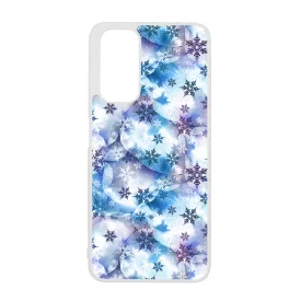 Téli Szépséges Hópihe mintás Xiaomi Redmi Note 11 tok