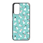 Cuki hóember mintás - Téli mintás Xiaomi Redmi Note 11 tok