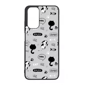 Mrrr Cuki Cica mintás Xiaomi Redmi Note 11 tok