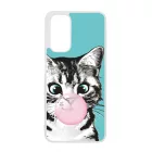 Bubble Cat - cica mintás Xiaomi Redmi Note 11 tok