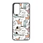 Tündéri rajzolt kutya mintás Xiaomi Redmi Note 11 tok