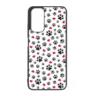 Szívecskés kutya mancs mintás Xiaomi Redmi Note 11 tok