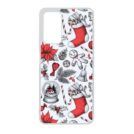 téli karácsonyi mintás textúra Xiaomi Redmi Note 11 Pro/11 Pro 5G tok