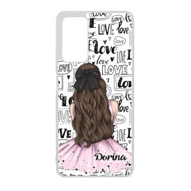 Kérd a Neveddel - LOVE Girl szerelem valentin napi Xiaomi Redmi Note 11 Pro/11 Pro 5G tok