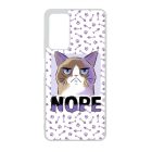 NOPE Cat Antisocial Antiszocialis Meno Trendi Xiaomi Redmi Note 11 Pro/11 Pro 5G tok