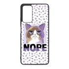 NOPE Cat Antisocial Antiszocialis Meno Trendi Xiaomi Redmi Note 11 Pro/11 Pro 5G tok