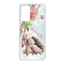 Nyuszi és Süni - Téli mintás Xiaomi Redmi Note 11 Pro/11 Pro 5G tok