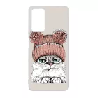 Cuki sapkás cica Xiaomi Redmi Note 11 Pro/11 Pro 5G tok