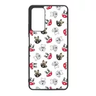 Cuki kávé és kutya mintás Xiaomi Redmi Note 11 Pro/11 Pro 5G tok