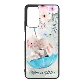 Neves cukisagok kollekcio Esernyos nyuszi szerelem Xiaomi Redmi Note 11 Pro/11 Pro 5G tok