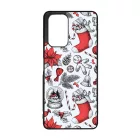 téli karácsonyi mintás textúra Xiaomi Redmi Note 12 5G tok