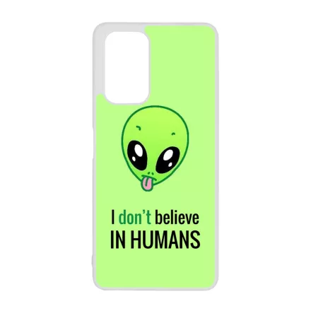 I dont believe in Humans ufo földönkívüli Xiaomi Redmi Note 12 5G tok