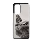 Cica és Pillangó - macskás Xiaomi Redmi Note 12 5G tok