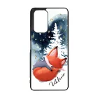 Tündéri róka - Téli mintás Xiaomi Redmi Note 12 5G tok