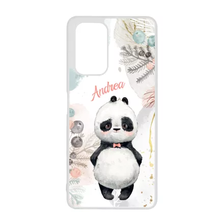 Édes kis Panda - Téli mintás Xiaomi Redmi Note 12 5G tok