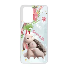 Nyuszi és Süni - Téli mintás Xiaomi Redmi Note 12 5G tok