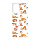 Rajzolt Róka mintás Xiaomi Redmi Note 12 5G tok