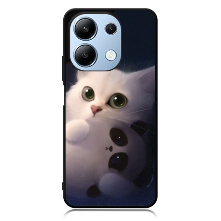 cica cicás macska macskás panda pandás Xiaomi Redmi Note 13 4G tok