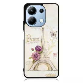 vintage párizs párizsi eiffel torony tornyos Xiaomi Redmi Note 13 4G tok