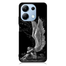 angyal angyalos fekete bukott Xiaomi Redmi Note 13 4G tok
