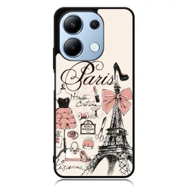 paris párizs eiffel torony tornyos Xiaomi Redmi Note 13 4G tok