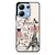 paris párizs eiffel torony tornyos Xiaomi Redmi Note 13 4G tok