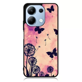 pillangós lepkés pitypang tavaszi Xiaomi Redmi Note 13 4G tok