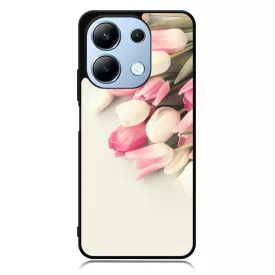 virágos tulipános tavaszi Xiaomi Redmi Note 13 4G tok