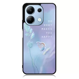 virágos tavaszi pillangós lepkés Xiaomi Redmi Note 13 4G tok