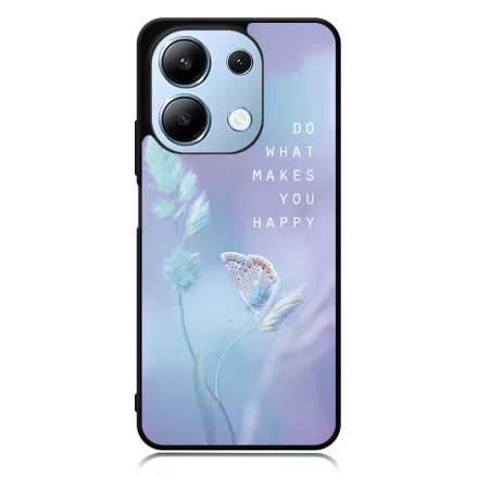 virágos tavaszi pillangós lepkés Xiaomi Redmi Note 13 4G tok