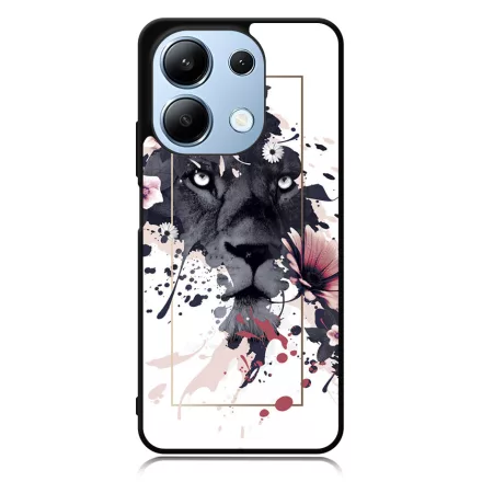 Gyönyörű oroszlán ajándék nőknek valentin napra Xiaomi Redmi Note 13 4G tok