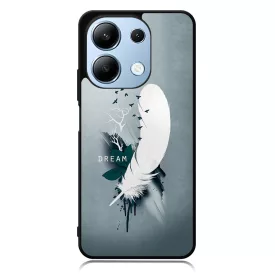 Dream - Álom - Feather, Tollas ajándék nőknek valentin napra Xiaomi Redmi Note 13 4G tok