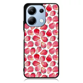 Strawberry BOOM - Eper mintás Xiaomi Redmi Note 13 4G tok