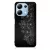 Elegant Matyó - Black magyar mintás hungarian folk Xiaomi Redmi Note 13 4G tok