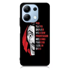 Mask - the Names - A Nagy Pénzrablás - la casa de papel Xiaomi Redmi Note 13 4G tok