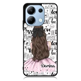 Kérd a Neveddel - LOVE Girl szerelem valentin napi Xiaomi Redmi Note 13 4G tok