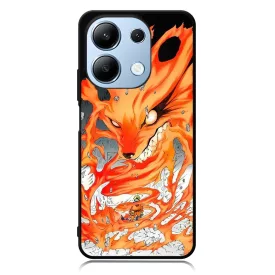 Demon Fox Art naruto anime Xiaomi Redmi Note 13 4G tok