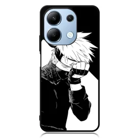 Kakashi Black & White - naruto anime Xiaomi Redmi Note 13 4G tok