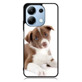 Édes Border Collie kölyök kutyus Xiaomi Redmi Note 13 4G tok