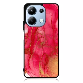 Carmen Gold marvany mintas arany piros Xiaomi Redmi Note 13 4G tok