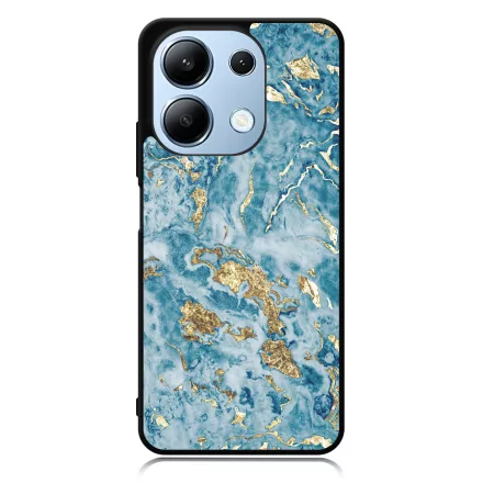 Blue Gold marvanyos marvany mintas Xiaomi Redmi Note 13 4G tok