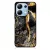 Luxury Golden Black marvanyos marvany mintas Xiaomi Redmi Note 13 4G tok