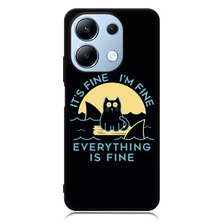 ezek csak cápák this is fine Xiaomi Redmi Note 13 4G tok