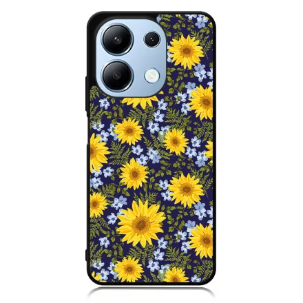 Csodaszep napraforgos Hello Nyar Xiaomi Redmi Note 13 4G tok