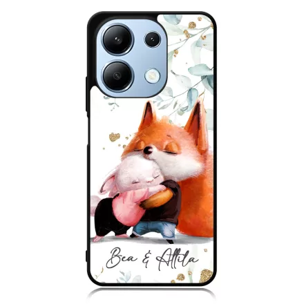 Kerd a neveddel - Nyuszi es Roka - osz Xiaomi Redmi Note 13 4G tok
