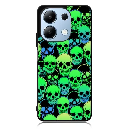 Green Skulls - Halloween Xiaomi Redmi Note 13 4G tok