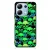 Green Skulls - Halloween Xiaomi Redmi Note 13 4G tok